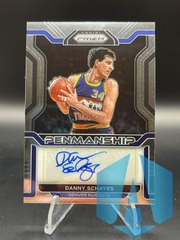 2021-22 Prizm Danny Schayes #PM-DSY Penmanship Auto Nuggets